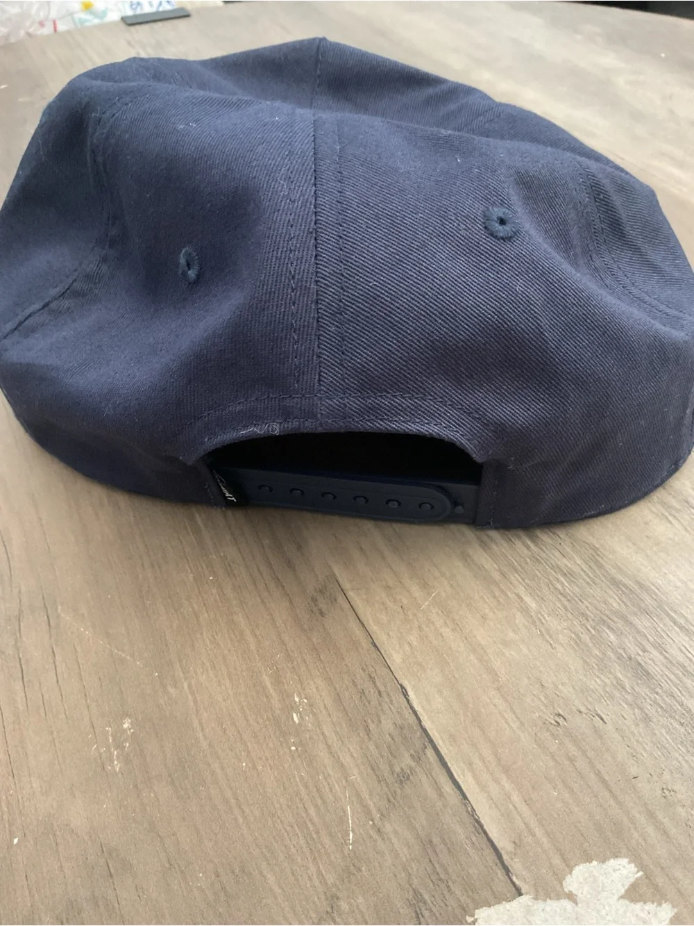 Ariat Navy Hat with Red and White Patch